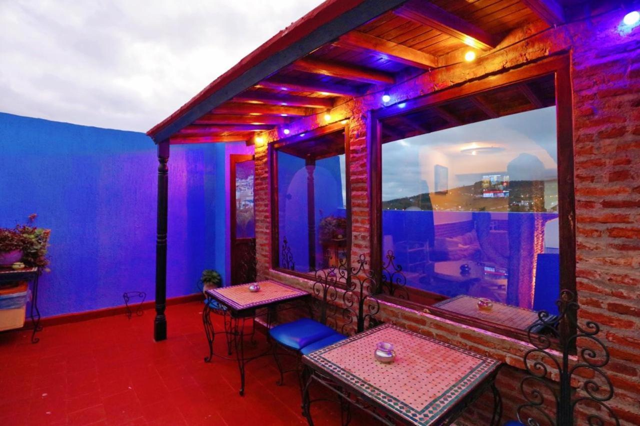 Aymane Rooftop Budget Panoramic Hotel Xauen Exterior foto