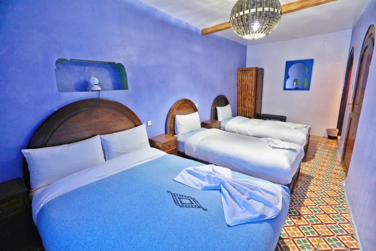 Aymane Rooftop Budget Panoramic Hotel Xauen Exterior foto